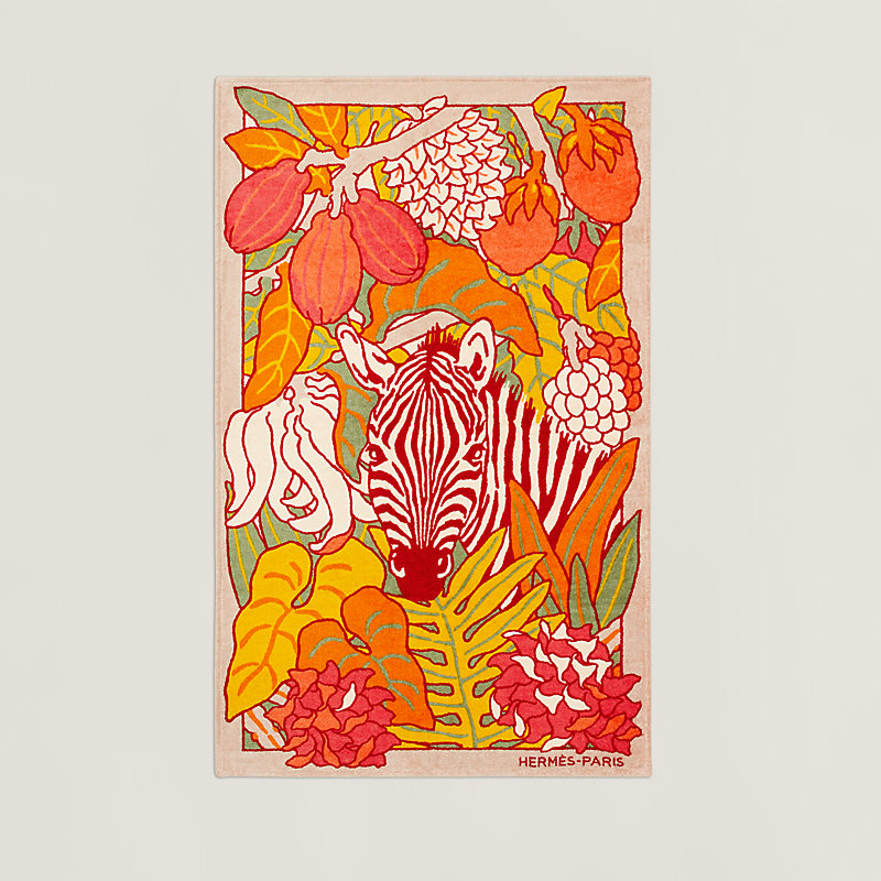 【HERMES】\"ビーチバスタオル \"Beach sheet Au Coeur de l'Ete\" Au Coeur de l'Ete beach towel | Hermès Czech Republic